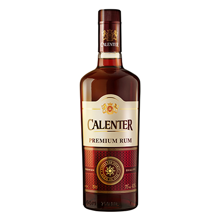 Ром Калентер Премиум выдержанный 42,8% 0,5л Индия