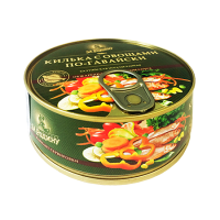 Килька балтийская т/с по-гавайски За Родину 240г ключ 