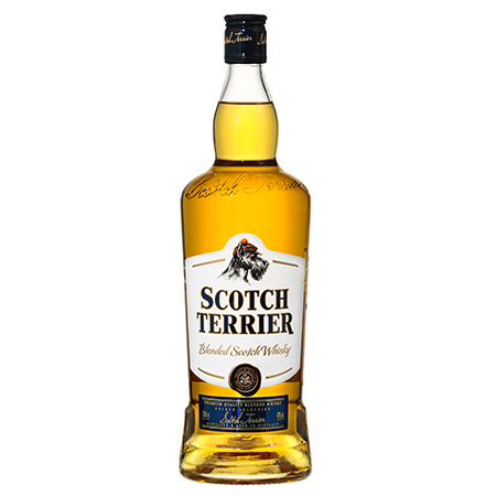 Виски Скотч Терьер купаж 40% 1,0л Россия