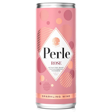 Вино игр Ла Петит Перле п/сл роз 11,5% 0,25л Россия
