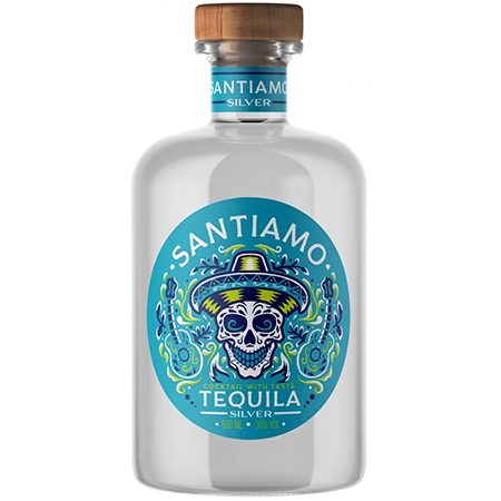 Коктейль Сантиамо Сильвер с Текилой 38% 0,5л Россия