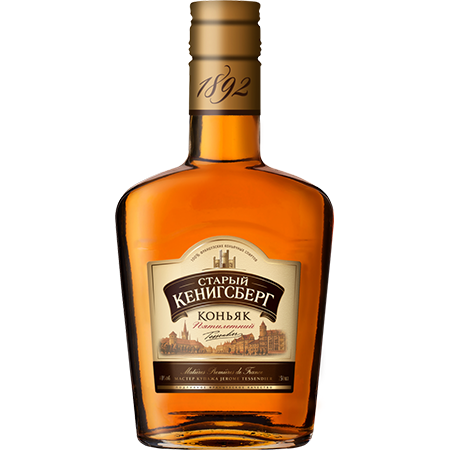 Коньяк Старый Кенигсберг 5* 40% 0,25л Россия
