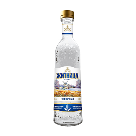 Водка Житница Пшеничная 40% 0,5л Россия