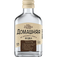 Водка Домашняя 40% 0,1л Россия