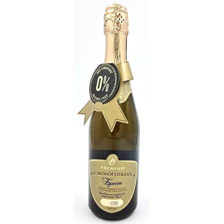 Напиток газ б/а Брют виногр нектар 0,75л ст/б