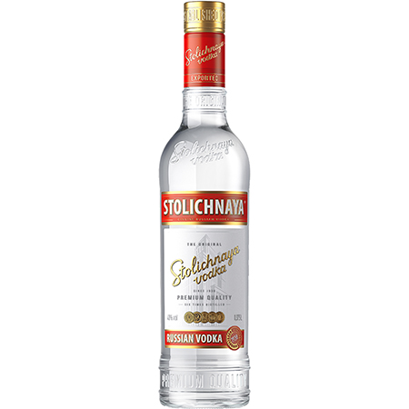 Водка Столичная 40% 0,375л Россия 