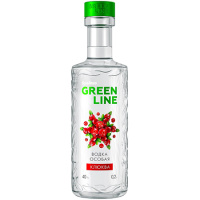 Водка Бульбашъ Гринлайн Клюква 40% 0,2л Беларусь