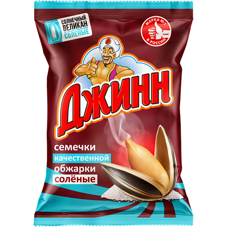 Семечки Джинн Солнечный великан с солью 200г