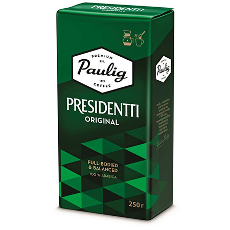 Кофе Паулиг Президент мол 250г