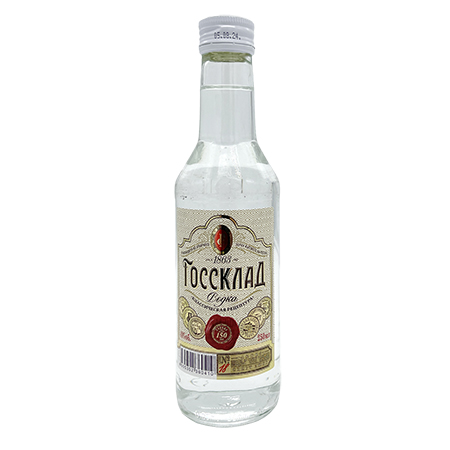 Водка Госсклад 40% 0,25л Россия