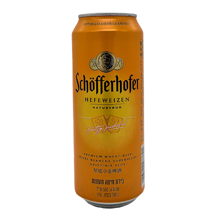 Пиво Шоферхофер светл н/фильтр 5,0% 0,5л ж/б Германия