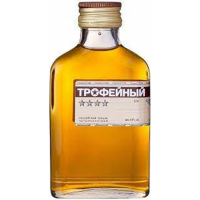 Коньяк Трофейный 4* 40% 0,1л Россия