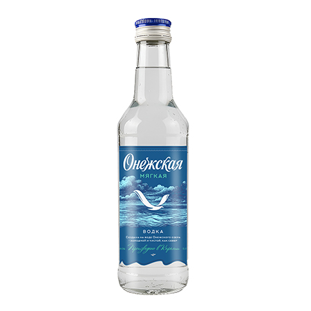 Водка Онежская Мягкая 40% 0,25л Россия