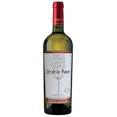 Вино Л ор де ла Франс стол бел/псл 12% 0,75л Россия