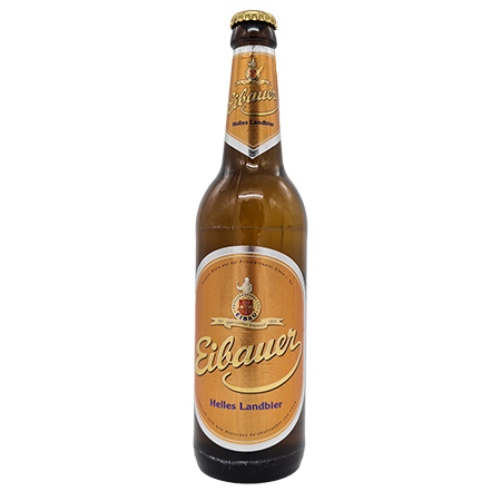 Пиво Айбауэр Хеллес Ландбир светл пастер фильтр 4,1% 0,5л ст/б Германия