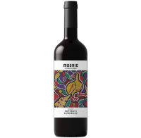 Вино Саперави Мозаик кр/сух 12,5% 0,75л Грузия