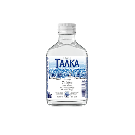 Водка Талка 40% 0,1л Россия