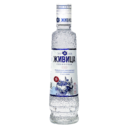 Водка Живица Сибирская 40% 0,7л Россия