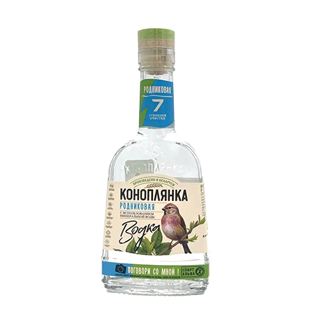 Водка Коноплянка Родниковая 40% 0,2л Беларусь