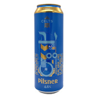 Пиво Кельтс Пилснер светл пастер/фильтр 4,6% 0,568л ж/б Чехия