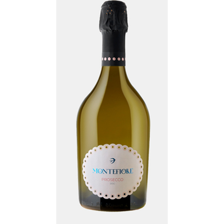 Вино игристое Монтефьоре Просекко DOK белое брют 11,% 0,75л Италия 