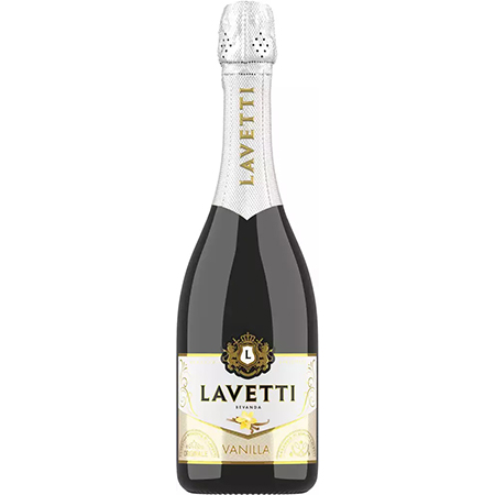 Сидр фруктовый Лаветти Ванилла газ сл 5-5,5% 0,75л Россия