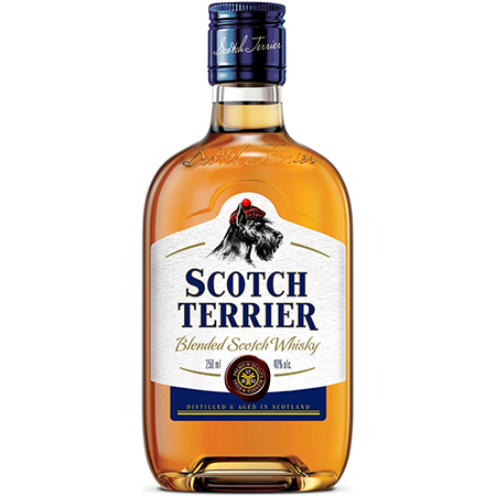 Виски Скотч Терьер купаж 40% 0,25 Россия