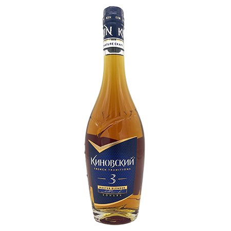 Коньяк Киновский 3 года 40% 0,5л Россия