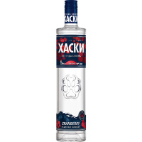 Водка особая Хаски Клюква 38% 0,5л Россия