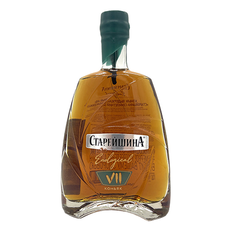 Коньяк Старейшина Эколоджикал КВ 7 лет 40% 0,5л Россия