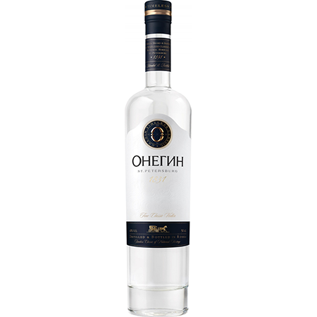 Водка Онегин 40% 0,5л Россия