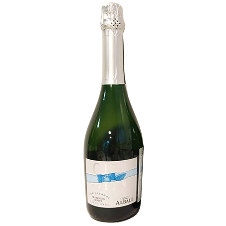 Вино б/а Винья Албали Спарклинг Уайт 0.75 л Испания