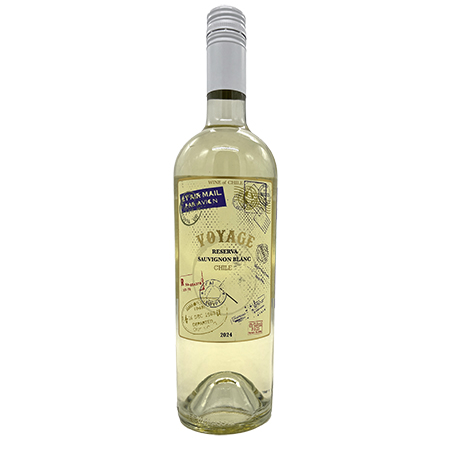 Вино Вояж Резерва Совиньон Блан бел/сух 13% 0,75л Чили