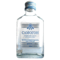 Водка Самогон Крымский Статус виноград 40% 0,1л Россия
