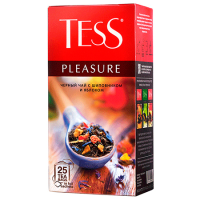 Чай Тесс Плэжа черн с доб 25*1,5г