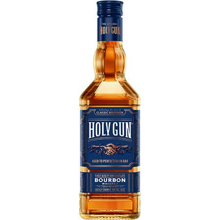 Виски Холи Ган Бурбон зерновой 40% 0,5л Россия