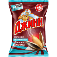 Семечки Джинн Солнечный великан с солью 200г