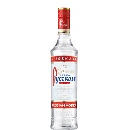 Водка Русская 40% 0,5л Россия