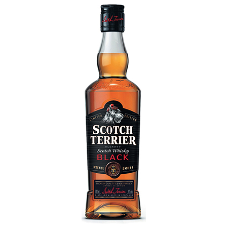 Виски Скотч Терьер Блэк купаж 40% 0,5л Россия