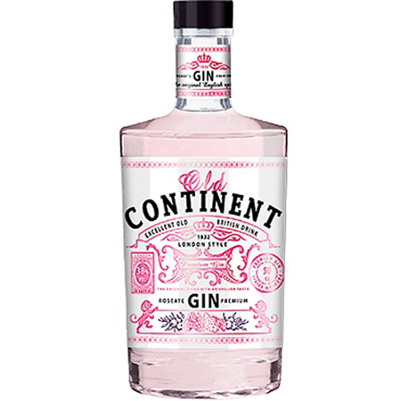 Джин Старый Континент Земляничный 38% 0,5л Россия