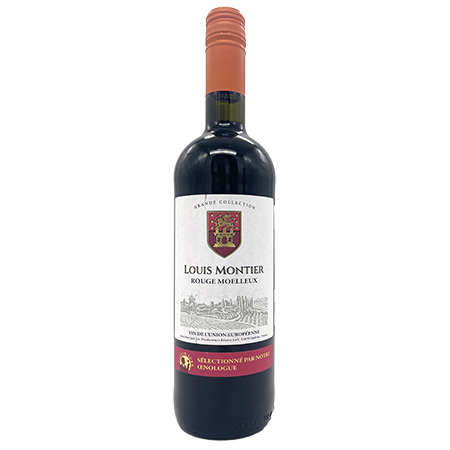Вино Луи Монтье кр п/сл 11% 0,75л Франция