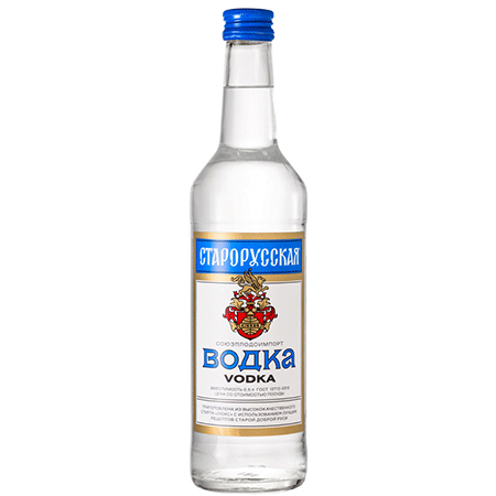 Водка СТАРОРУССКАЯ 38% 0,5л Россия