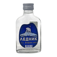 Водка Ледник 40% 0,1л Россия