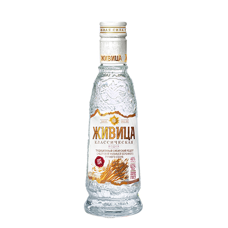Водка Живица 40% 0,25л Россия