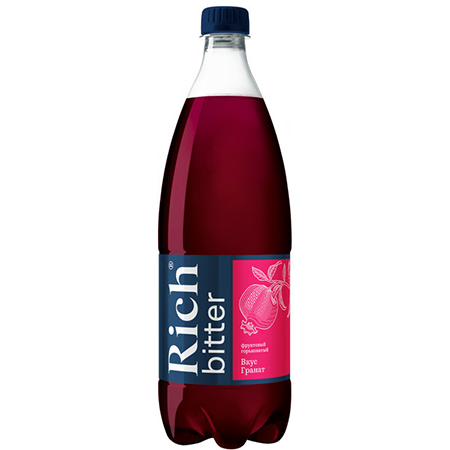 Напиток газ Рич Гранат 1л ПЭТ