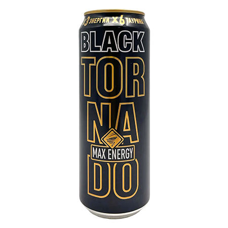 Напиток энерг Торнадо Макс Блэк 0,45л ж/б