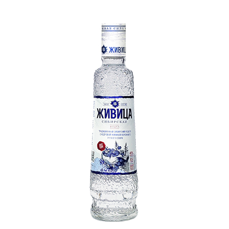 Водка Живица Сибирская 40% 0,5л Россия