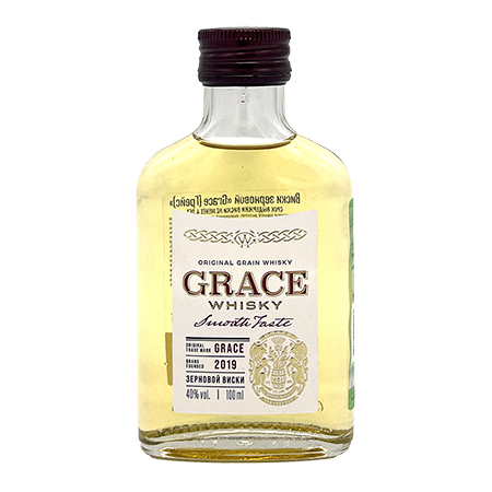 Виски Грейс зерновой 40% 0,1л Россия