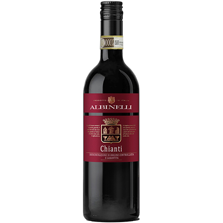 Вино Альбинелли Кьянти кр/сух 11% 0,75л Италия