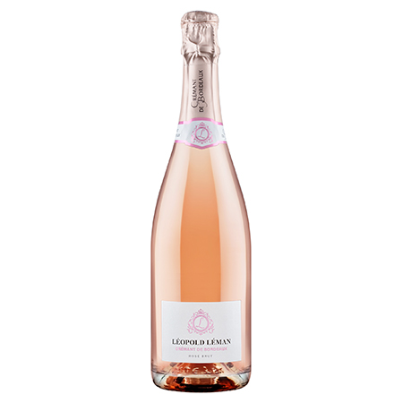 Вино игр Леопольд Леман Креман де Бордо роз/брют 11-12% 0,75л Франция